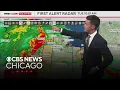 Tornado warning in effect as storms move into Chicago area