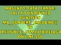 Fatal error Call to undefined function mb - convert