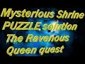 Pathfinder Kingmaker - Mysterious Shrine Puzzle solution