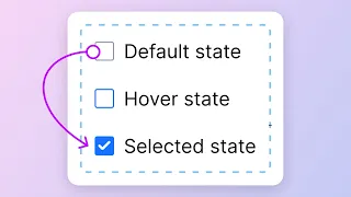 How to create an interactive checkbox component in Figma Figma tutorial 2025