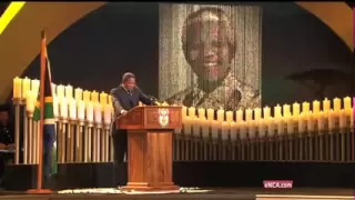 Jakaya Kikwete addresses mourners