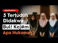 Download Lagu 5 TERTUDUH DIDAKWA - BUL! KEJ4M APA HUKUMAN? #justiceforzara