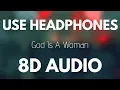 Download Lagu Ariana Grande - God is a woman (8D AUDIO)