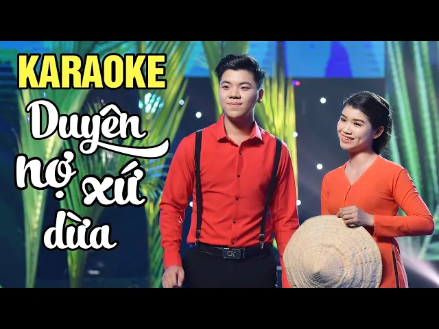 Karaoke Duyên Nợ Xứ Dừa - MC Hoàng Sơn Giang ft Trúc Ly (Beat Gốc)