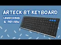 Arteck HB192 Bluetooth Keyboard Unboxing N Review