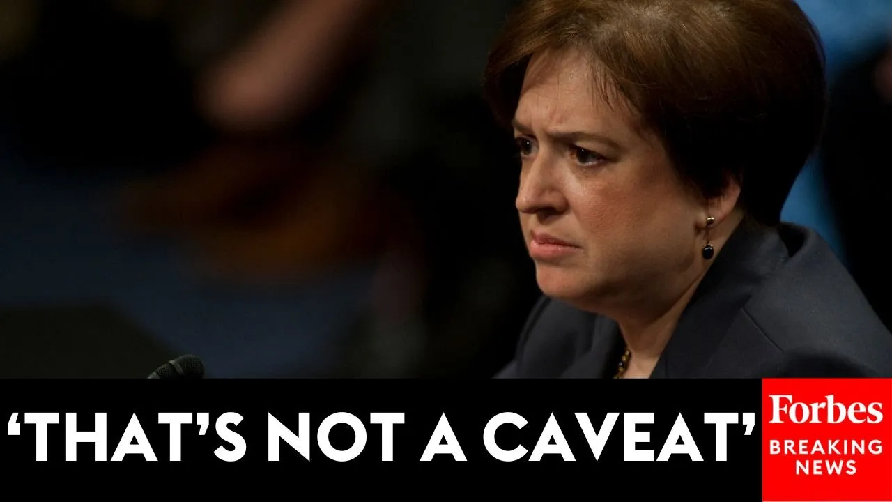 Elena Kagan Stunned By Trump Lawyer's Response To Separation Of Powers Question