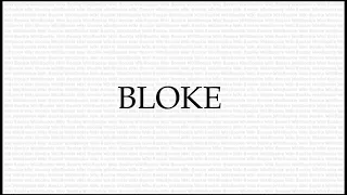 BLOKE Meaning - The Secret Language of Rogues