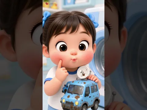 Dirty Vehicles Wash 🚗🚜🚚 | Fun Cleaning Songs for Kids #shorts #viralvideo