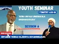Lagu 6)Youth Seminar '25: Gcina umyalo ungenabala ungenakusoleka  1 Timothy 6:14-16 UJESU KRISTU UYINKOSI