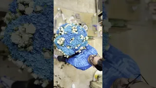 اموزش دسته گل هورتاسیا ورز مینیاتور 