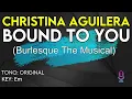 Christina Aguilera - Bound To You - Karaoke Instrumental