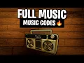 Lagu FULL MUSIC BYPASSED Roblox Music Codes/ids (DECEMBER 2025)