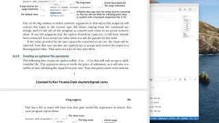 Tiny Python Projects Appendix argparse Pt 3 Types of arguments