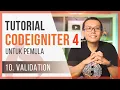 CodeIgniter 4 Tutorial for Beginners 10 Validation