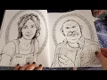 Coloring book flipthrough - The Percy Jackson coloring book
