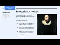 AP Lang - Rhetorical Choices