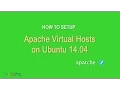 How to set up Apache Virtual Hosts on Ubuntu 14 04