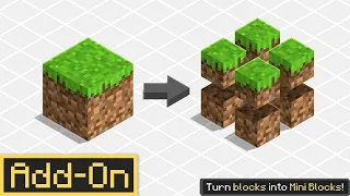 This MINI BLOCKS Addon Will Change Minecraft Builds FOREVER