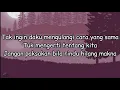 Glenn Fredly - Kembali ke Awal (Lirik)