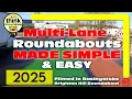 Download Lagu Big Multi-Lane Spiral Roundabouts Made Easy using the NEW Brighton Hill Roundabout, 5 Lanes Wide