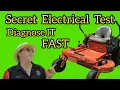 No Start No Click on a Ariens Zero Turn Lawn Mower