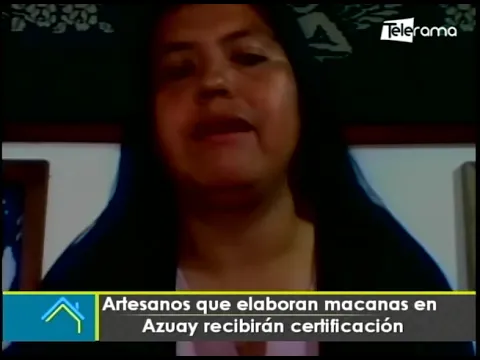 Artesanos que elaboran macanas en Azuay recibirán certificación
