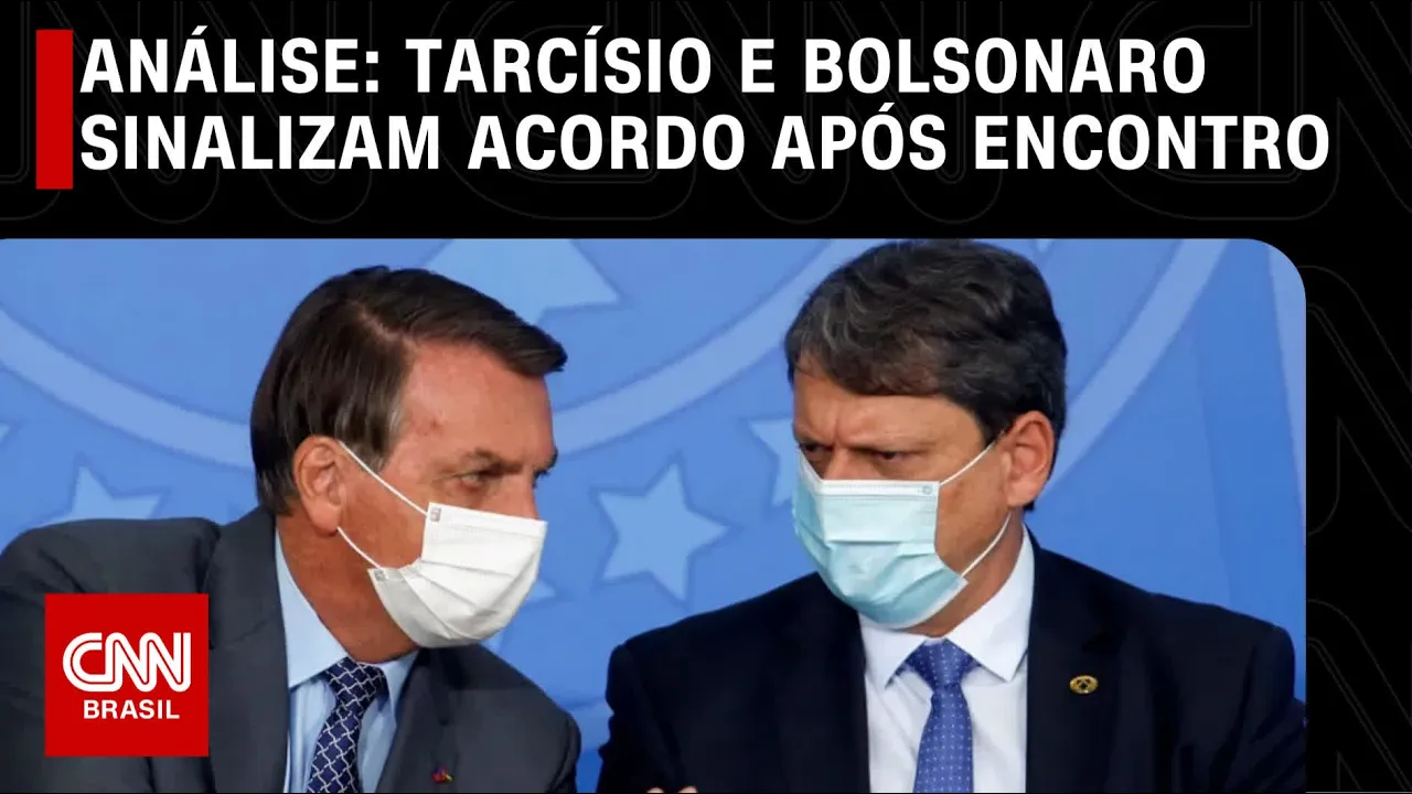 Análise: Tarcísio e Bolsonaro sinalizam acordo após encontro | WW
