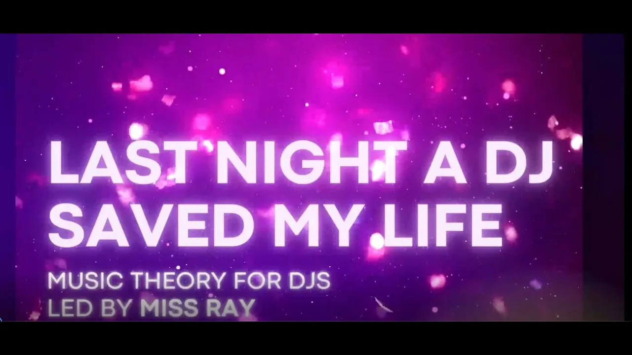 Last Night a DJ Saved My Life (Session 2) : DJ Mixing | Transitioning from One Track to Another