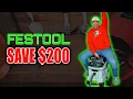 How I Saved 200 on a Festool Dust Extractor Festool Recon