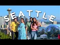 Indian Parents first time in Seattle AMAZON SPHERES Building USA Tech Hub