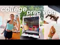 prep pack with me for back to school college edition