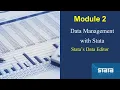 Using the s Data Editor