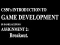 GD50 Assignment 2 - Breakout