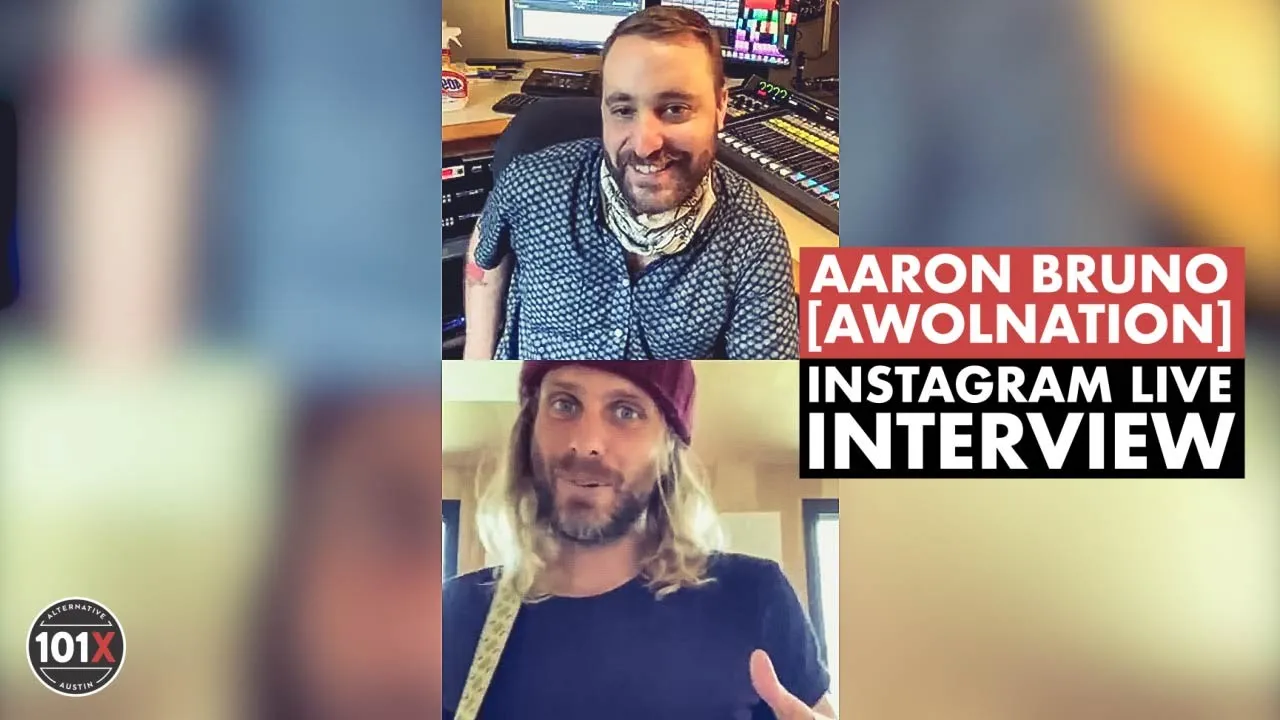 Aaron Bruno (AWOLNATION) talks quarantine, the new album and their breakout show in Austin | 101X