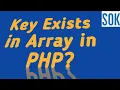 Check Key Exists in -