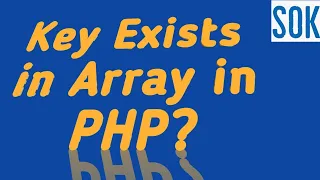 Check Key Exists in -