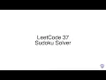 LeetCode 37 Sudoku Solver