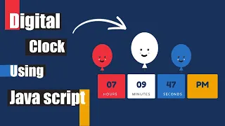 Digital clock using JavaScript in Tamil Html Css clock tutorial tamil