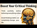 How to Boost Your Critical Thinking Learn English Naturally Graded Reader