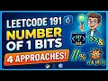 LeetCode 191 Number of 1 Bits 4 Best Approaches Explained Vivek Pandey