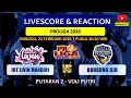 Lagu JAKARTA LIVIN MANDIRI vs BANDUNG BJB TANDAMATA - LIVE REACTION PROLIGA 2026 PUTARAN 2 VOLI PUTRI