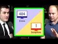 Exception vs Errors Chris Lattner and Lex Fridman