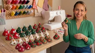 Ideas fáciles de costura con retazos de tela| regalos perfectos