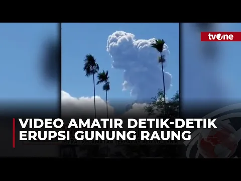 Gunung Api Raung Alami Erupsi