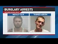 Two suspects in a string of Kenton County burglaries arrested