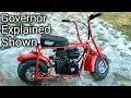 How a Mini Bike Go Kart Small Engine Governor Works