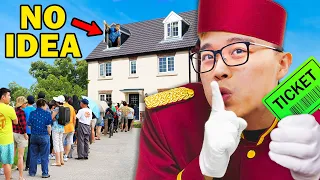 I SOLD Tickets To Linus' House!