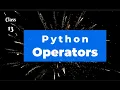 Python Tutorial Operators Hindi Urdu Lunar Computer College