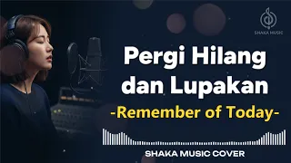 pergi hilang dan lupakan remember of today video lyric cover by shaka music