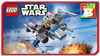 Lego Star Wars 75125 Resistance X Wing Fighter. Lego Speed Build Review at Bogdan`s Show